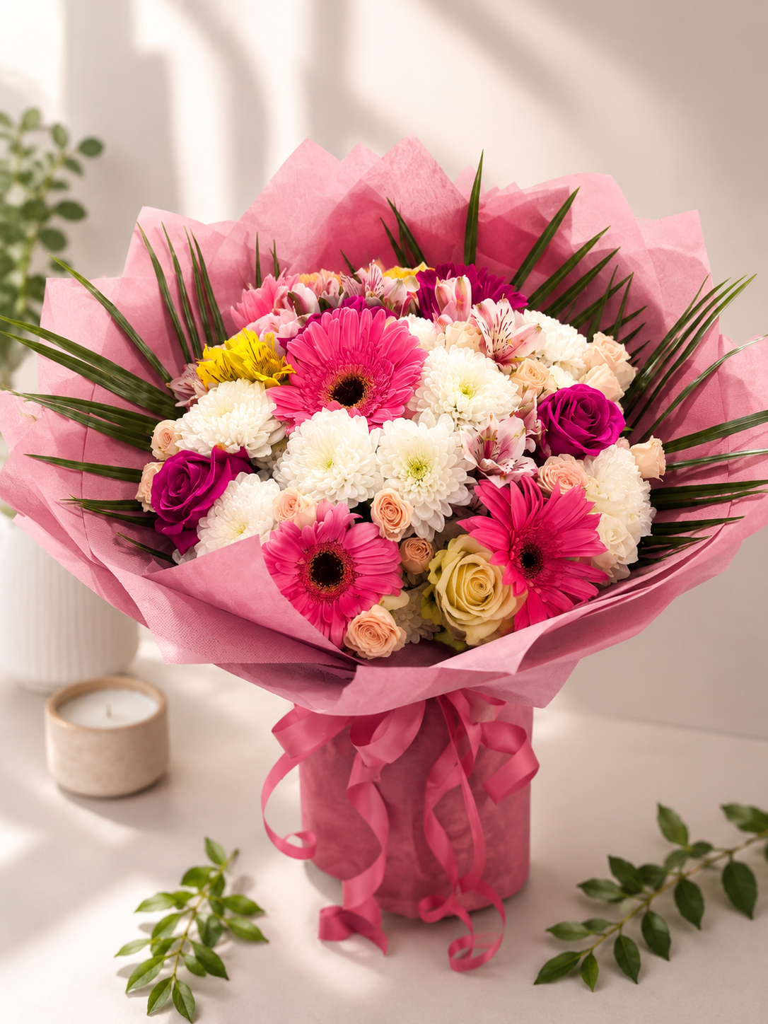 Букет „Pink Harmony“